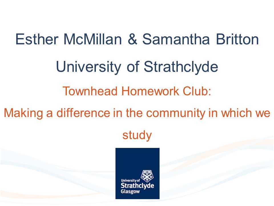townhead homework club townhead homework club