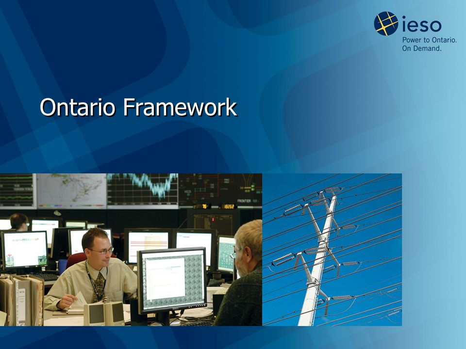 Ontario Framework