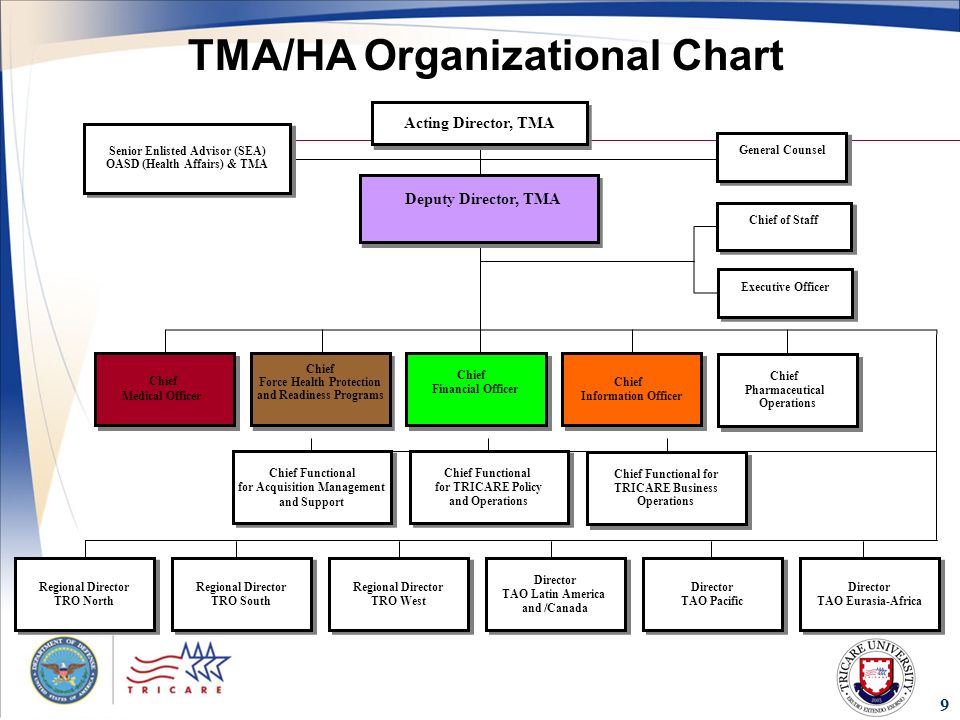 Tricare Management Activity Organization Chart