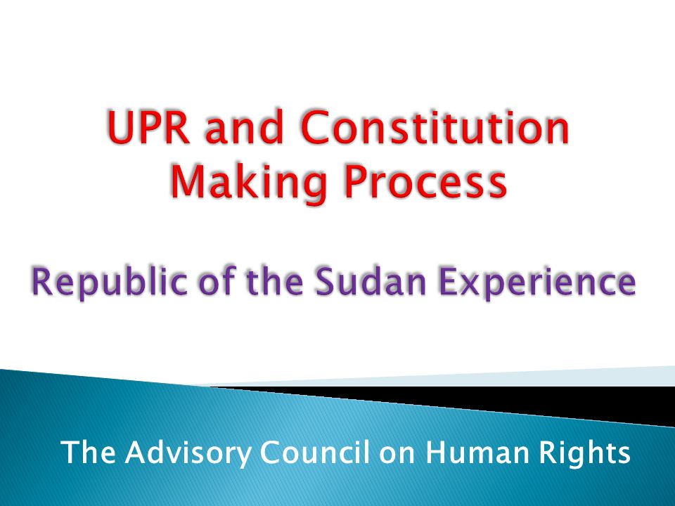 The Advisory Council on Human Rights