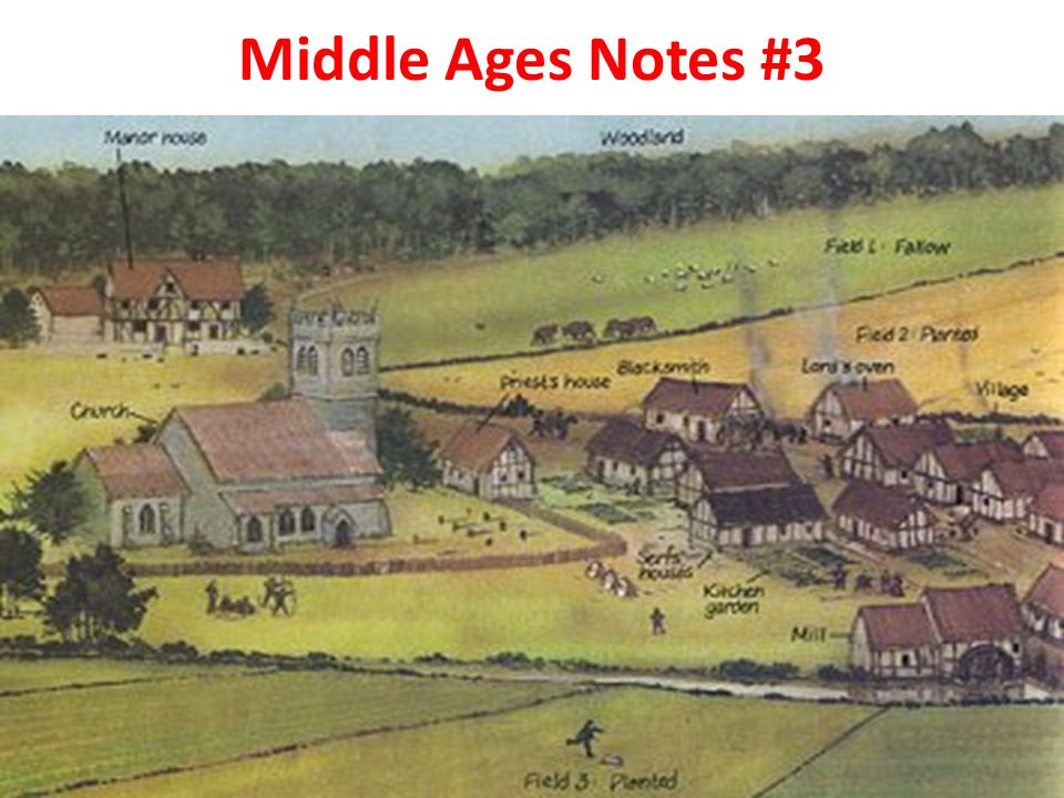 Middle Ages Notes #3