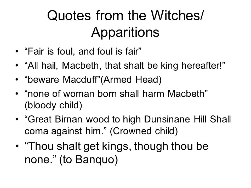 William Shakespeare Characters Macbeth Lady Macbeth The Witches Banquo Macduff Duncan Malcolm And Donalbain. - Ppt Download