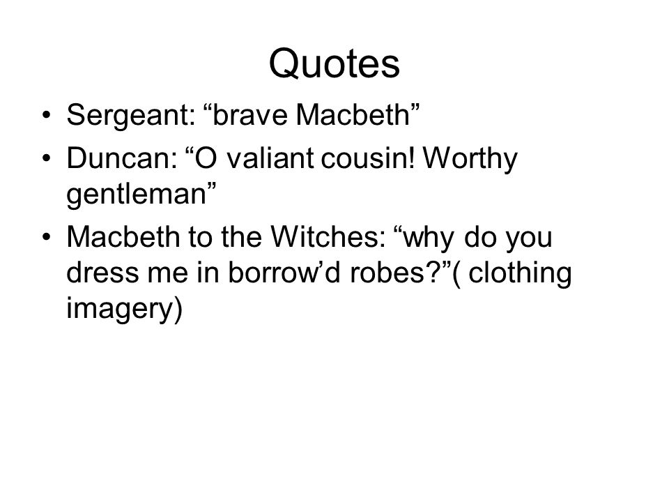 brave macbeth