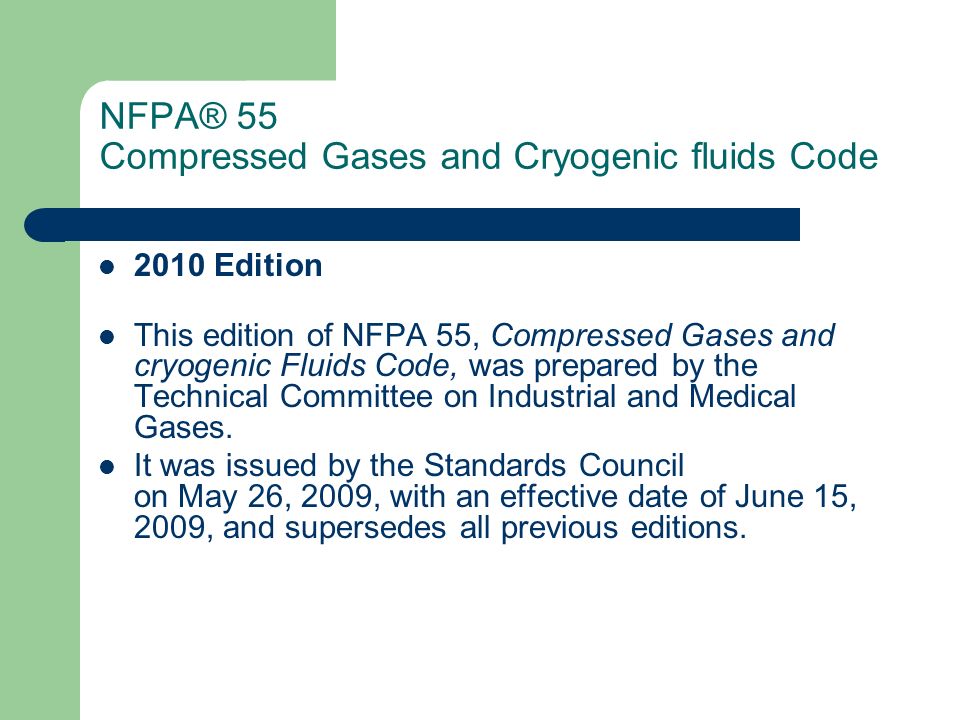 nfpa 55 download 1. Nfpa-55 separation distance exposures. | download table.