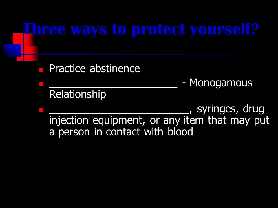 Three ways to protect yourself.