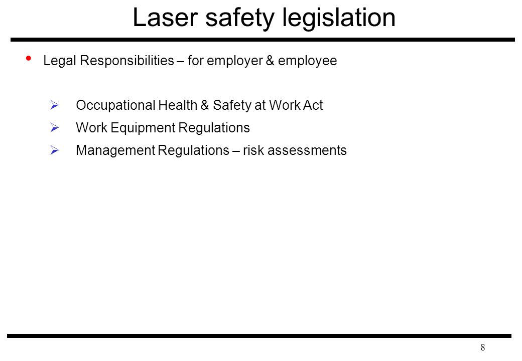 08/06/2006 Laser safety1 Laser safety Introduction B. Fischer T-ray group  meeting 08/06/ ppt download
