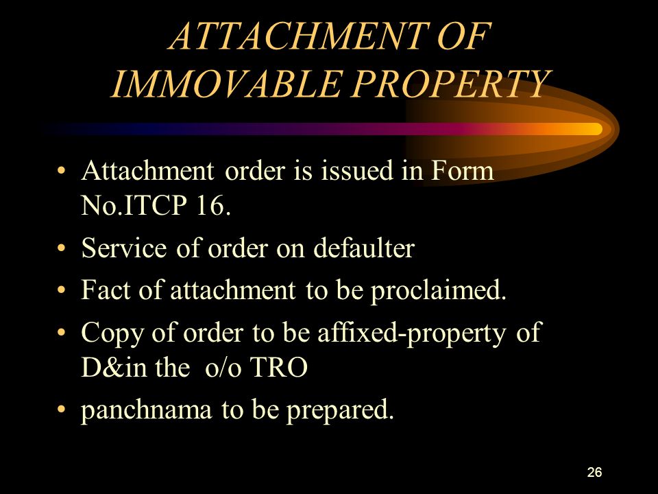 movable property form