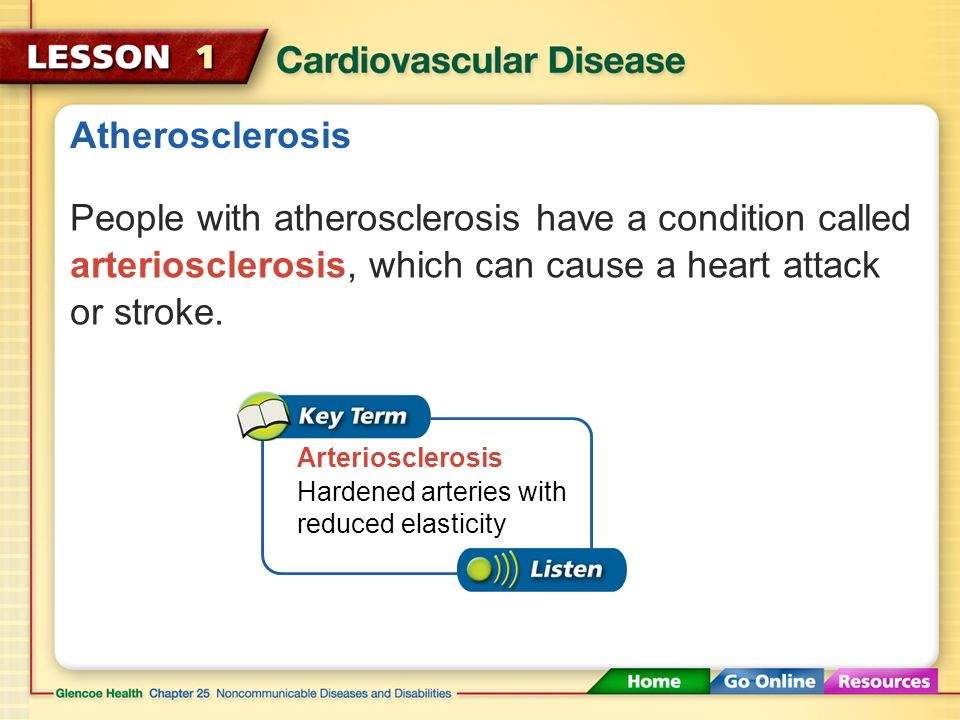 Atherosclerosis If you smoke, have high blood pressure, or have high cholesterol levels, you may have atherosclerosis.