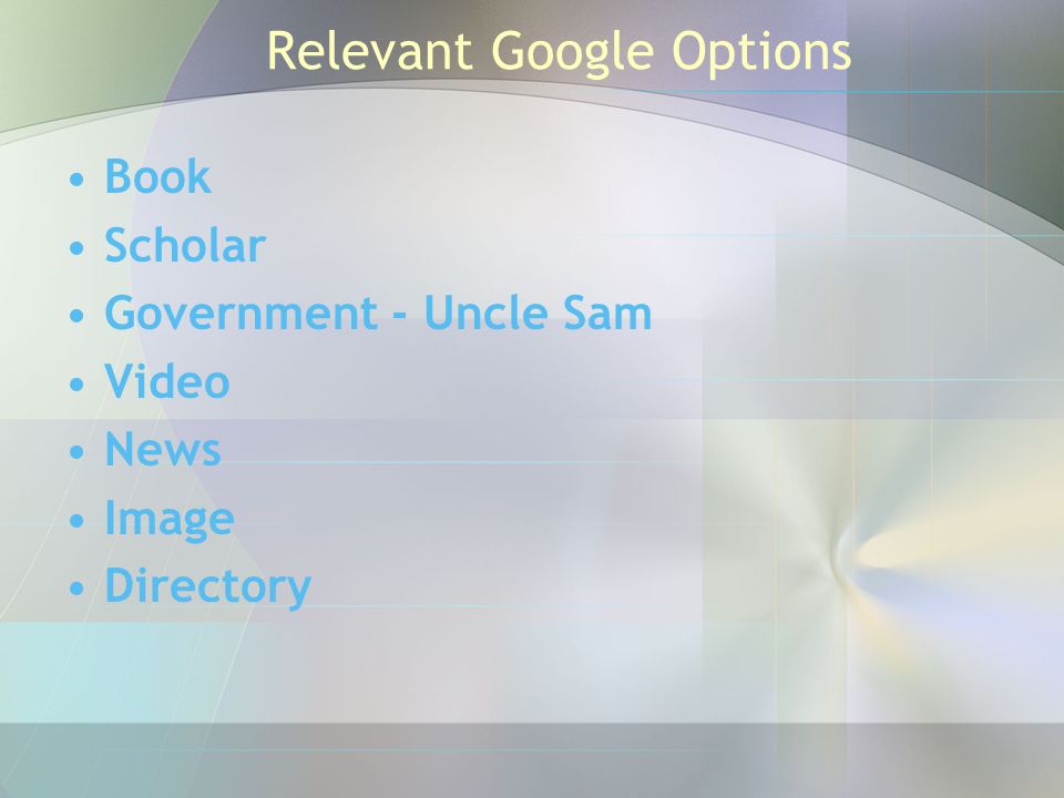 Relevant Google Options Book Scholar Government - Uncle Sam Video News Image Directory