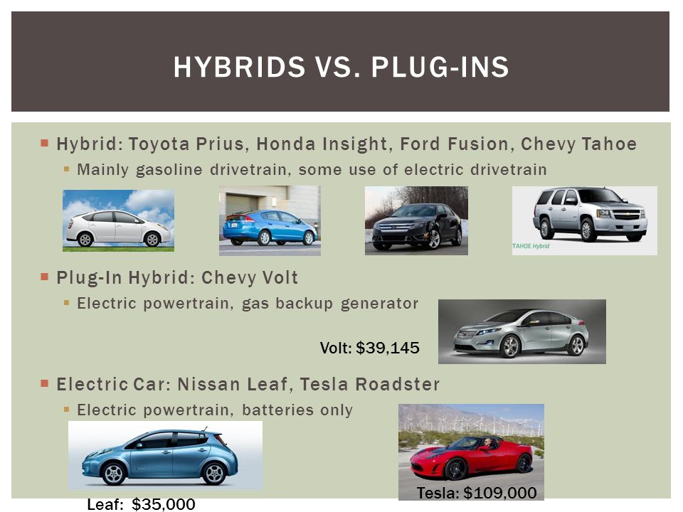 Dr Ron Lembke More Efficient Cars Hybrid Toyota Prius Honda Ford Fusion Chevy Tahoe Mainly Gasoline Drivetrain Some Use Of Electric Plug In Hybrid Volt Train