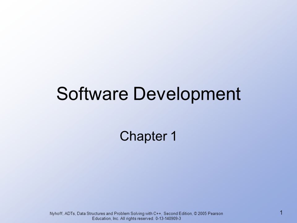 Nyhoff, ADTs, Data Structures and Problem Solving with C++, Second ...