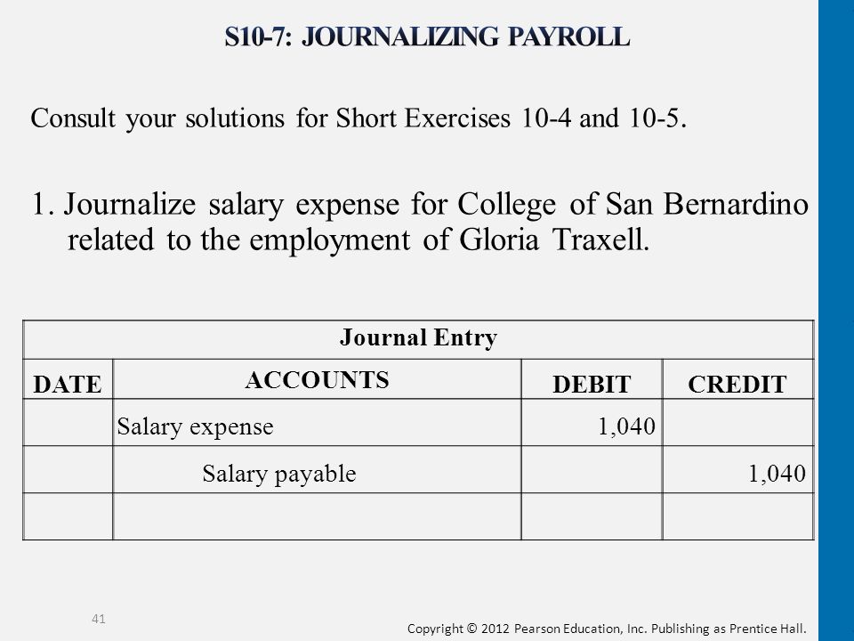 Copyright © 2012 Pearson Education, Inc. Publishing as Prentice 