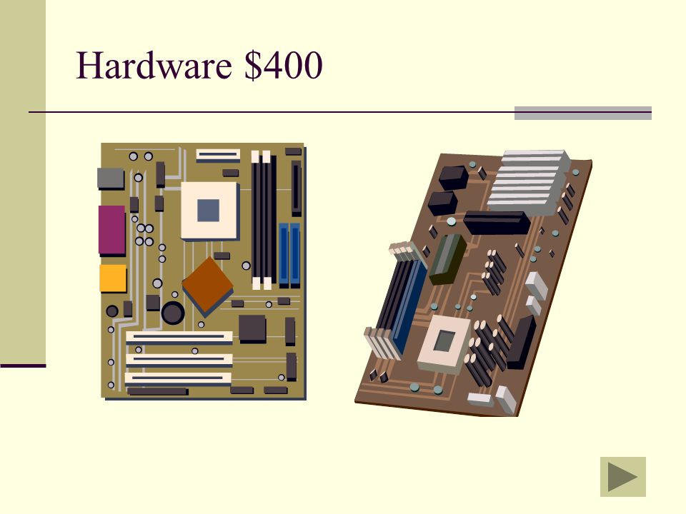 Hardware $300 What is a hard drive.