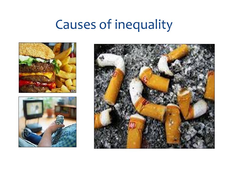Causes of inequality