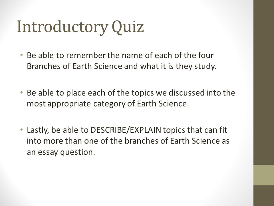 earth science hot topics easy questions about earth