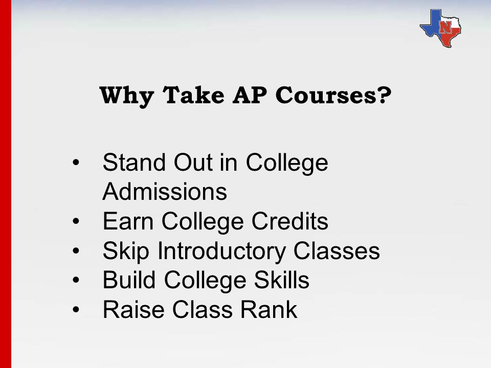 Why Take AP Courses.