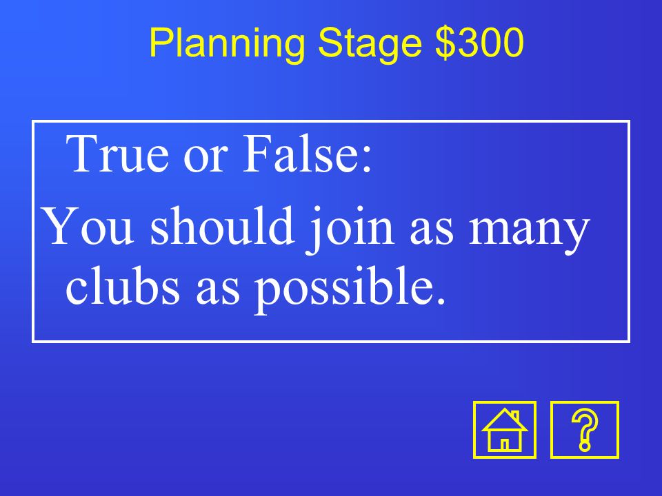 Planning Stage $200 Who should you contact first at your school with questions about college