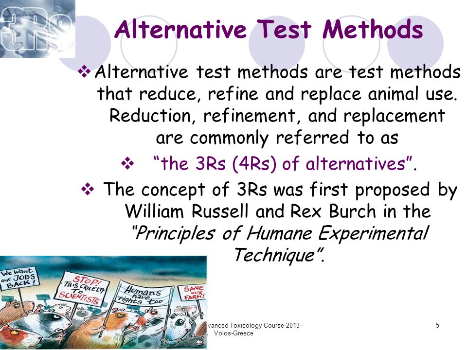 Toxicity Tests Alternative Methods in Toxicology Prof. Dimitrios Kouretas.  - ppt download