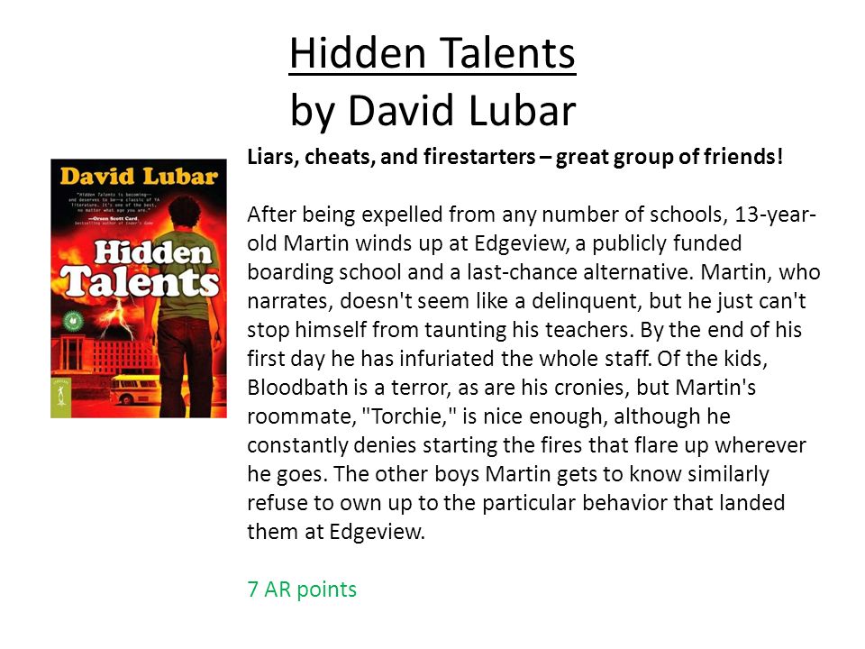 Book Talk (L2) Grade 7 1 st Marking Period. Shredderman 1 - Secret Identity  by Wendelin Van Draanen Fifth-grader Nolan Byrd has suffered at the hands.  - ppt download