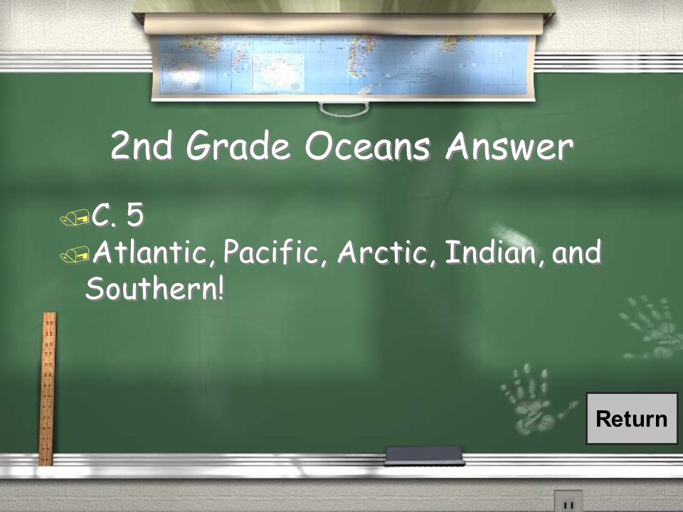 2nd Grade Oceans / How many oceans are there in the world.