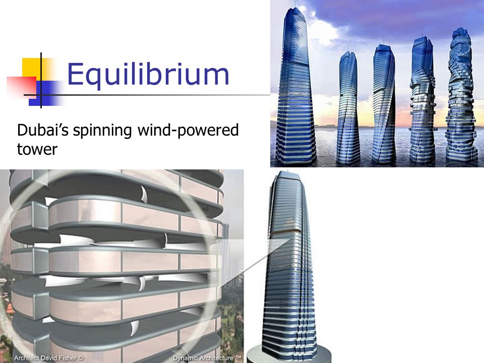 Equilibrium Dubai’s spinning wind-powered tower