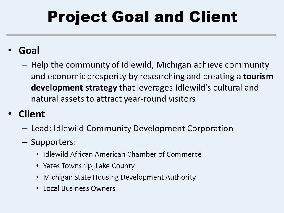 Idlewild - Lake County Chamber of Commerce
