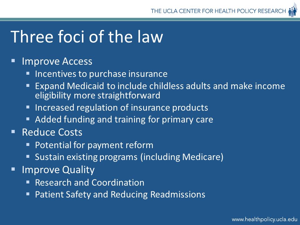 Understanding the Affordable Care Act Dylan H. Roby, PhD Assistant ...