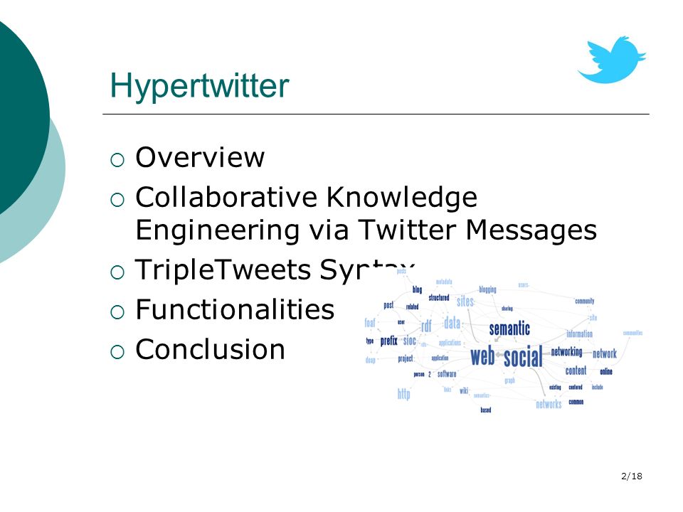 Twitter Engineering: An Overview. Overview