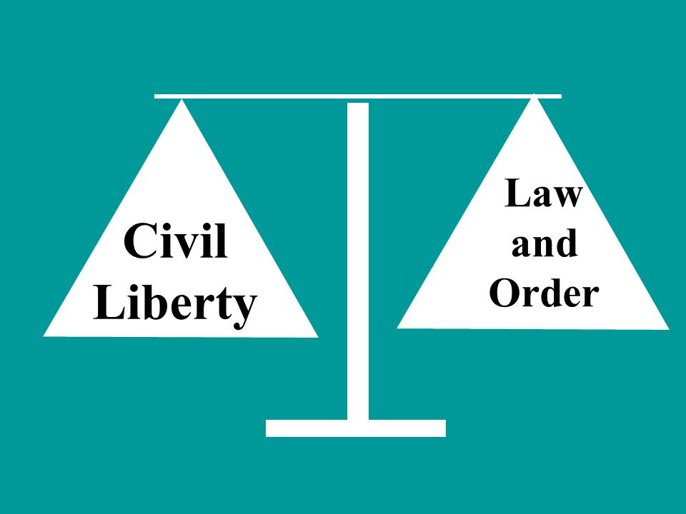 Civil Liberty Law and Order