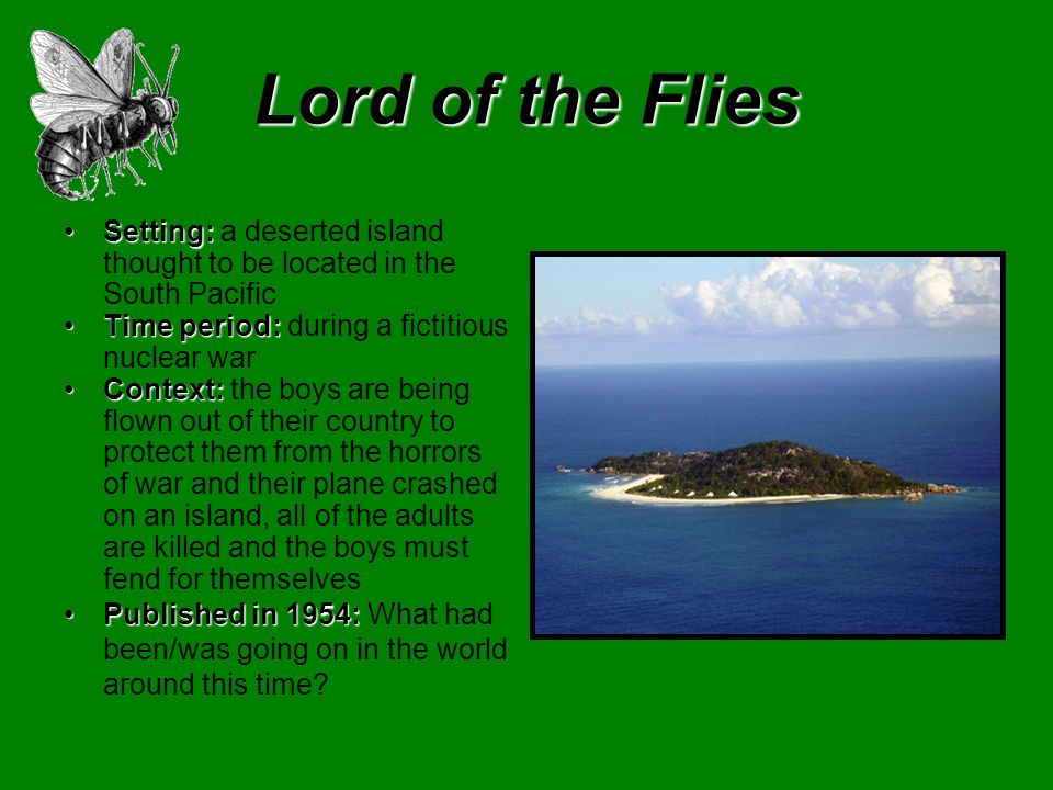 lord of the flies setting