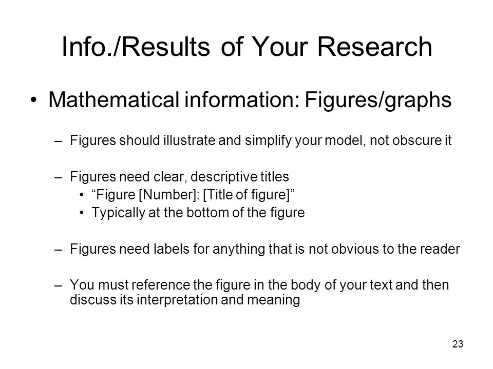 1 Presenting Statistical Evidence and Graphical Information in Written Work  Nicholas Shunda University of Connecticut 4 April ppt download