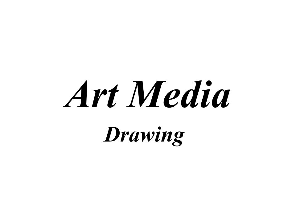 Art Media Drawing