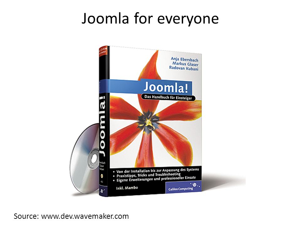 Joomla for everyone Source: