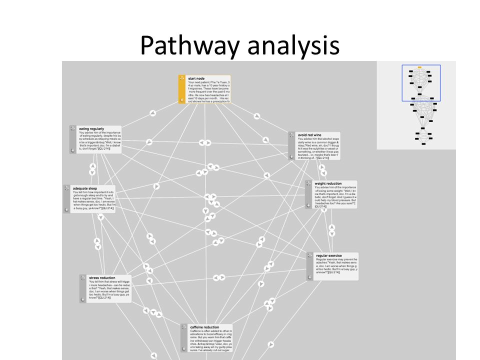 Pathway analysis