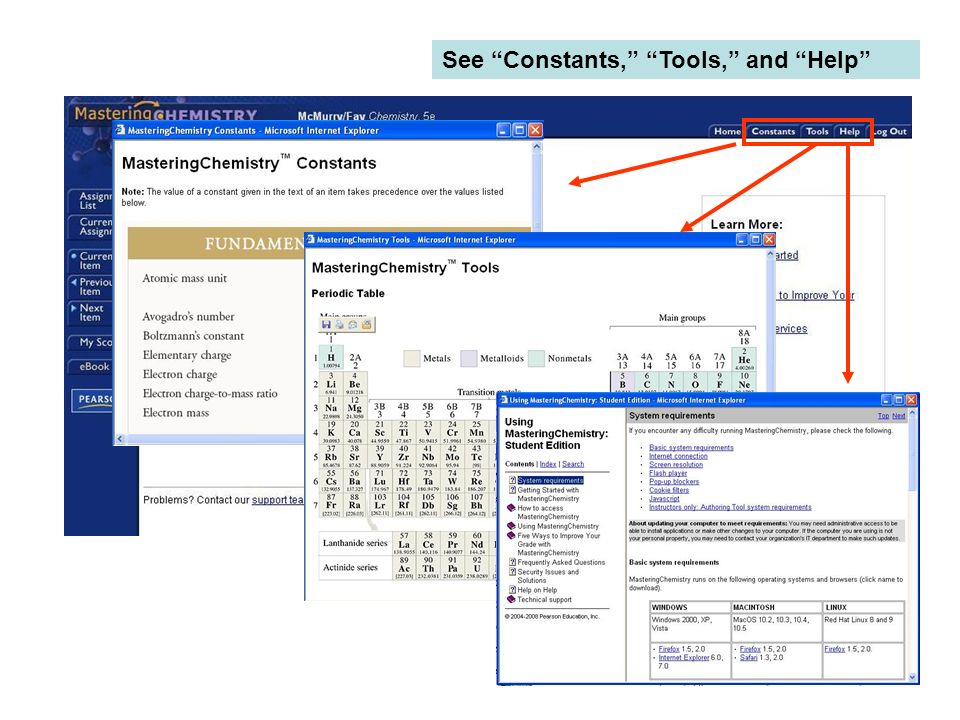 See Constants, Tools, and Help