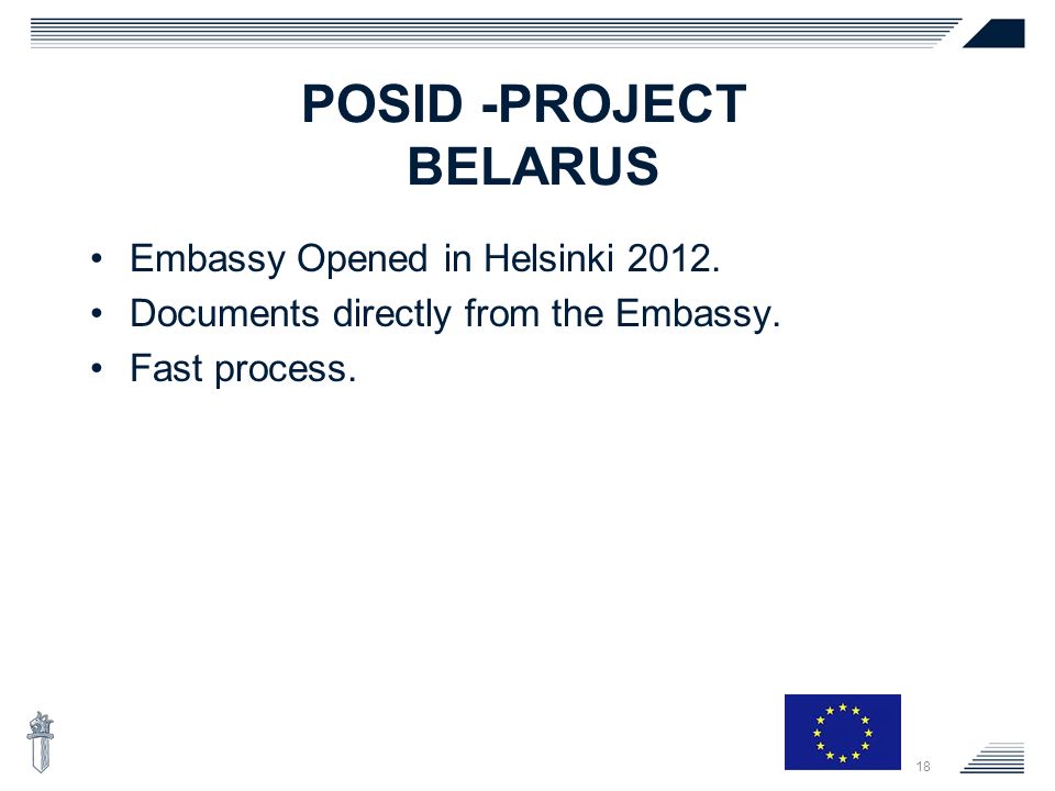 18 POSID -PROJECT BELARUS Embassy Opened in Helsinki 2012.