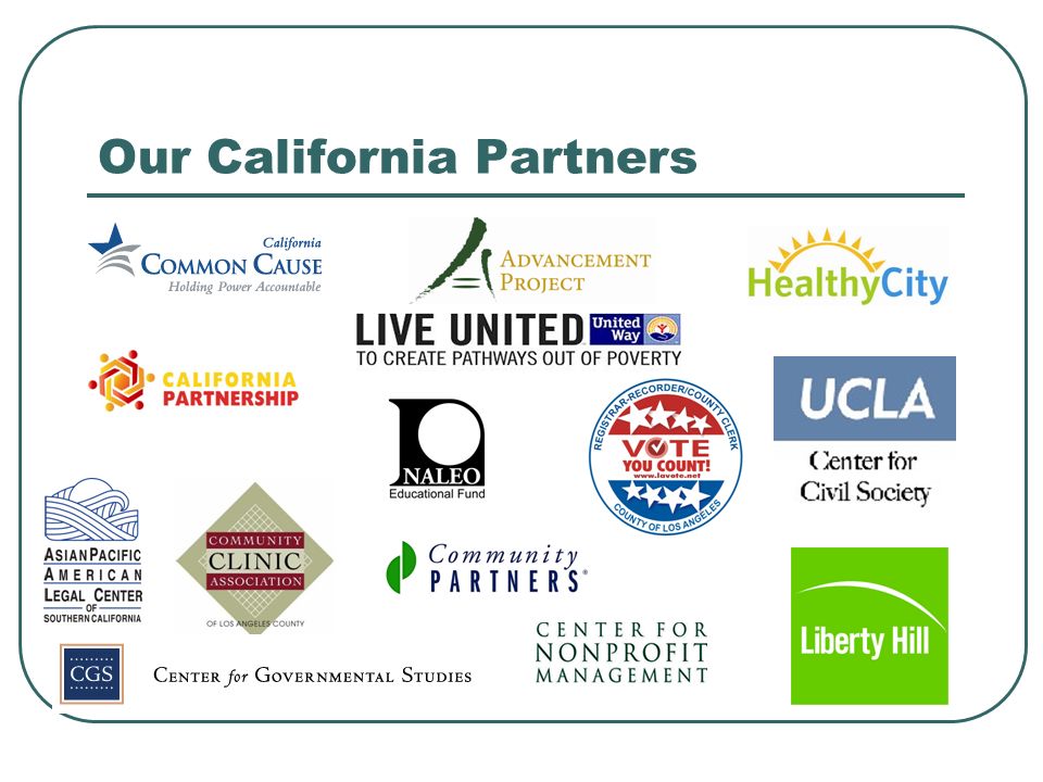 Our California Partners