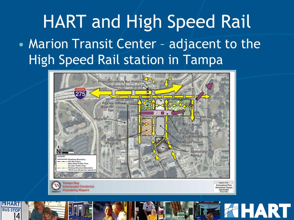 Marion Transit Center – adjacent to the High Speed Rail station in Tampa