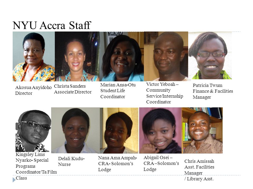 nyu accra fall 2013 pre departure orientation nyu accra nyu nyu accra