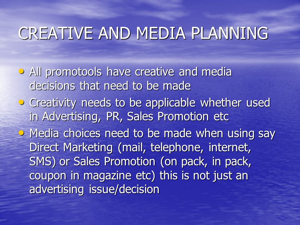 INTEGRATED MARKETING COMMUNICATIONS LECTURE 8: MEDIA PLANNING. - ppt  download