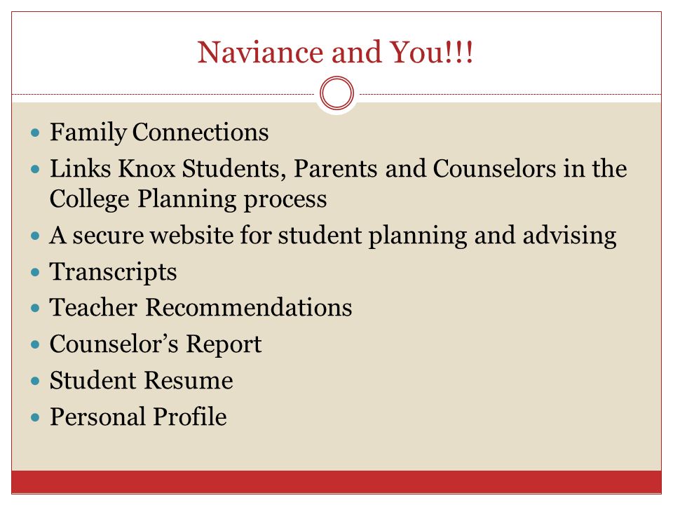 Naviance and You!!.