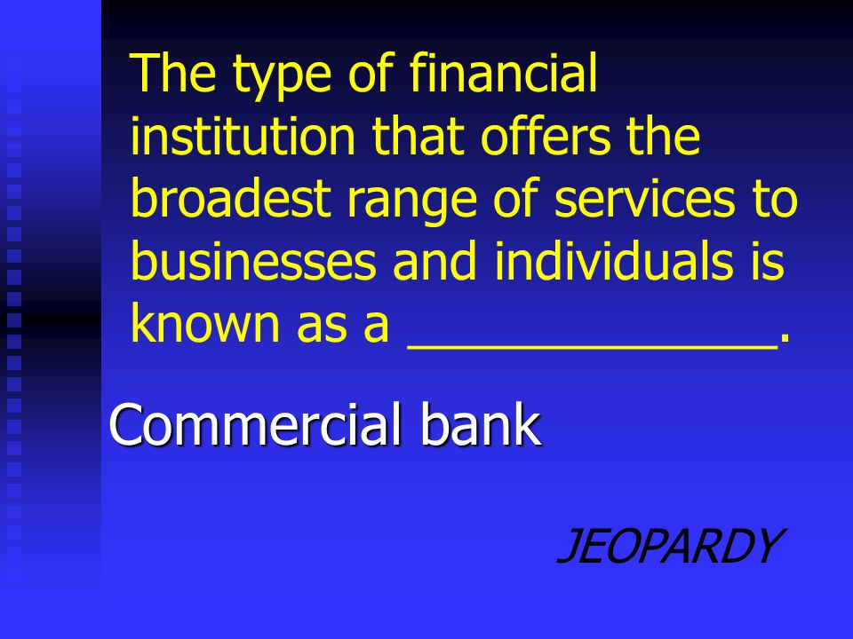 JEOPARDY The Federal Deposit Insurance Corp (FDIC) insure bank deposits for up to $______ per account.