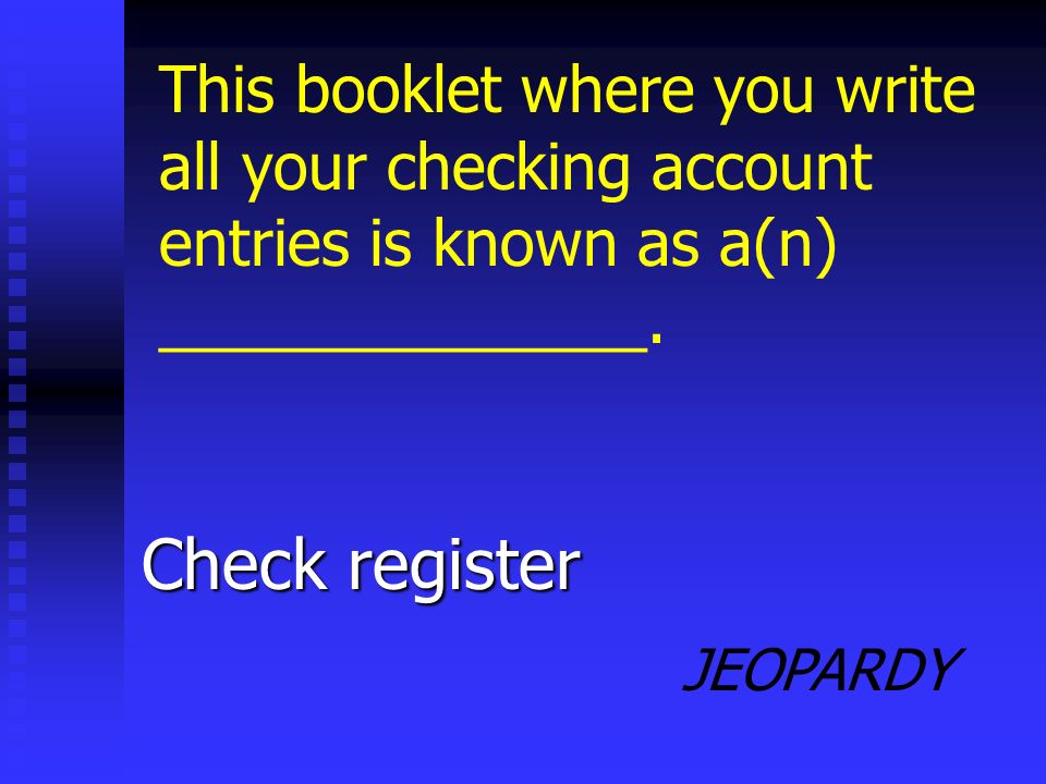 JEOPARDY Credit union This type of financial institution is a not-for-profit organization that is owned by and serves only its members such as a labor union.