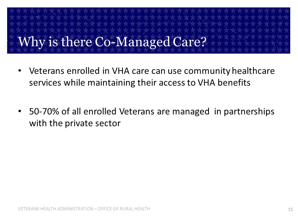 Partnering To Improve Veterans’ Health Care Central Western ...