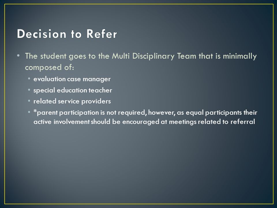 Parents As Equal Participants In Team >> Sped Referral And Iep Process Guide Ginger Alonzo Emily Disbennett Parents As Equal Participants In Team >> Sped Referral And Iep Process Guide Ginger Alonzo Emily Disbennett
