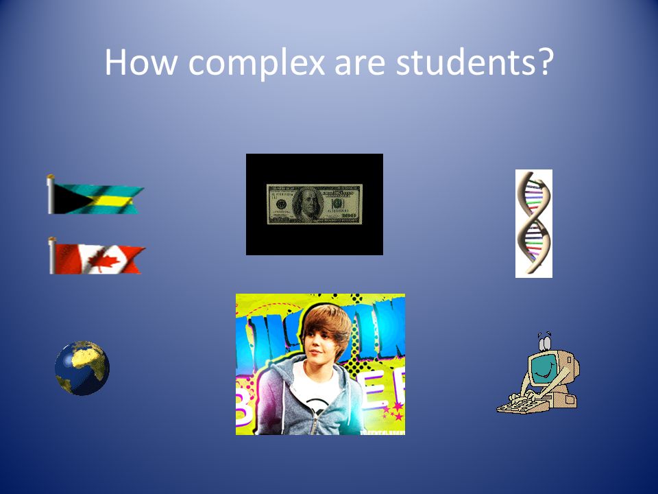How complex are students