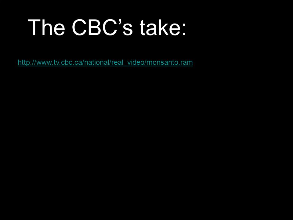 The CBC’s take: