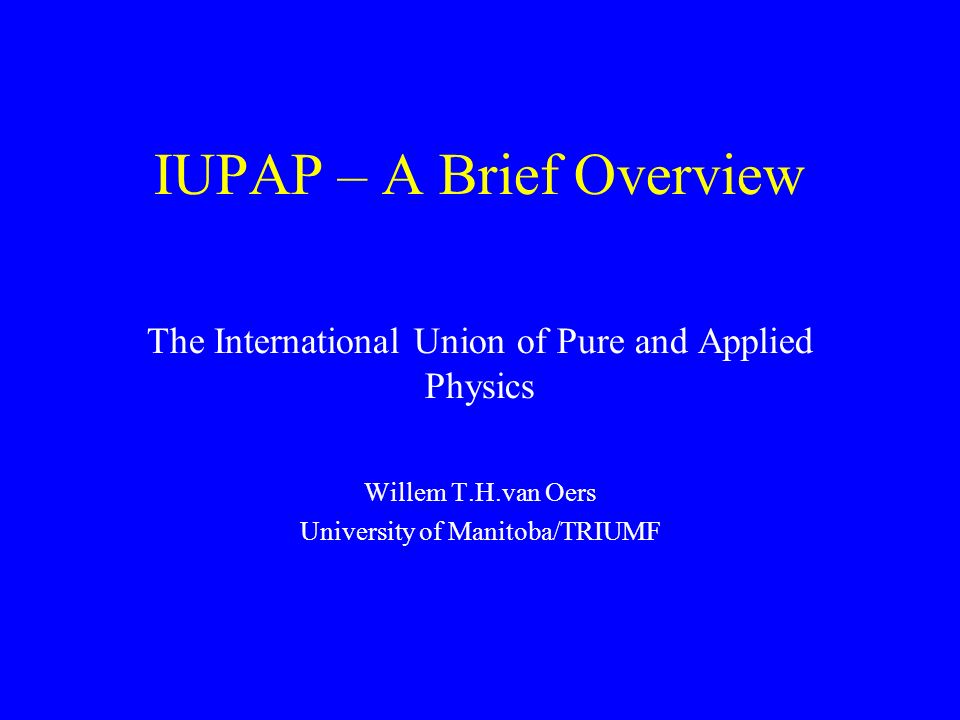 Iupap Red Book