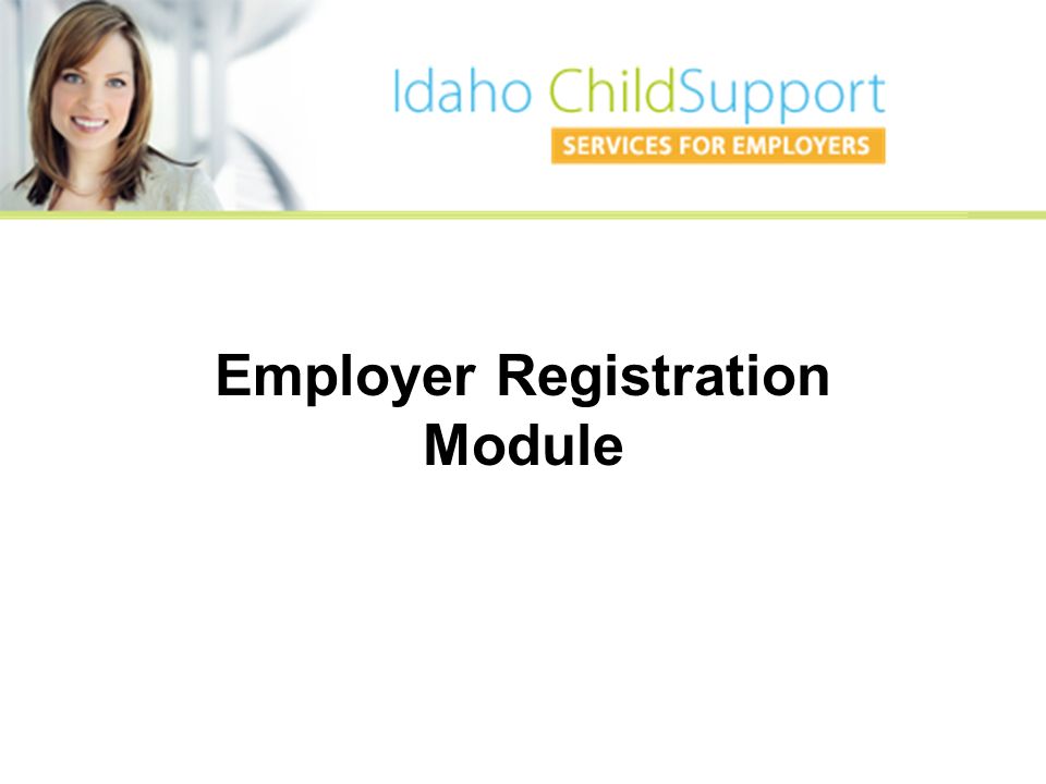 Employer Registration Module