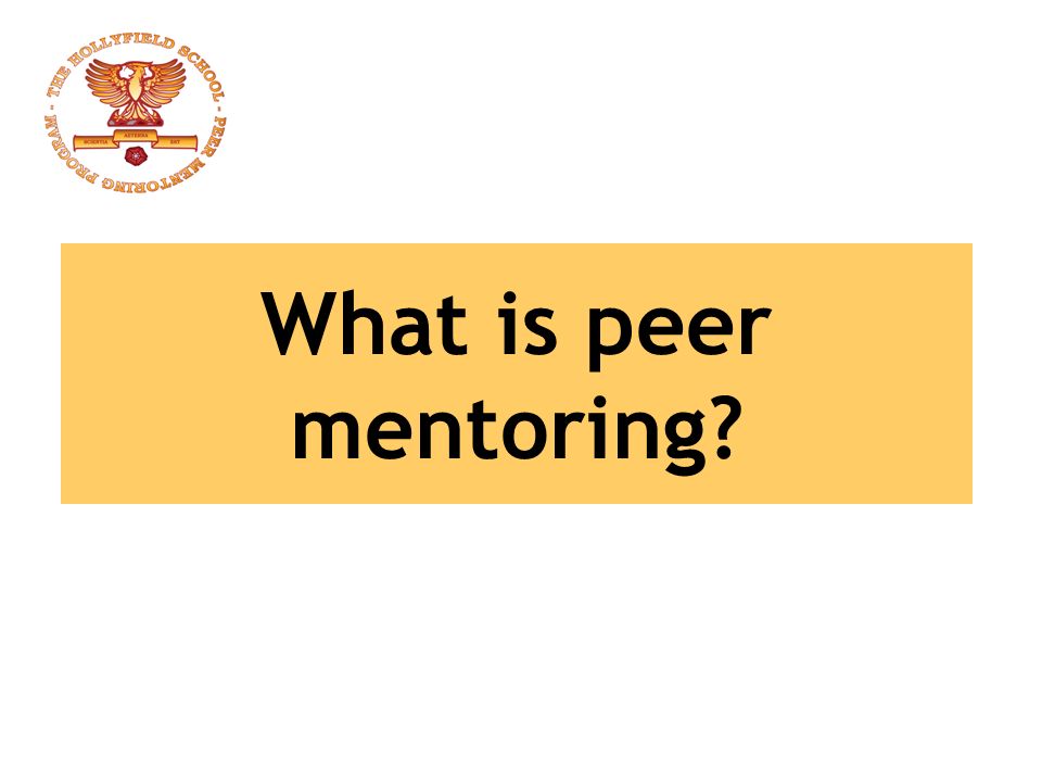 what-is-peer-mentoring-purpose-of-the-peer-mentoring-program-at